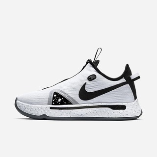 Adidasi Baschet Nike PG 4 Barbati Albi Platină Negrii | JFUA-01325